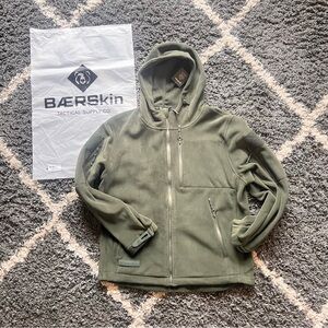 Baerskin Tactical Fleece Jacket with Hood Brand New